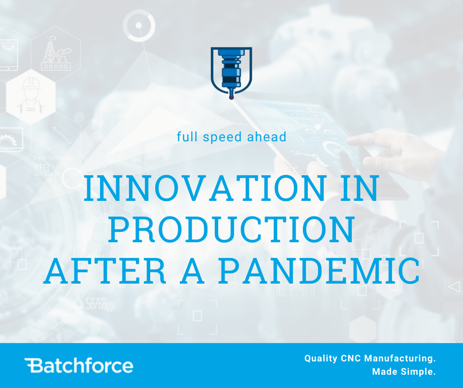 Innovation in production after a pandemic: full speed ahead