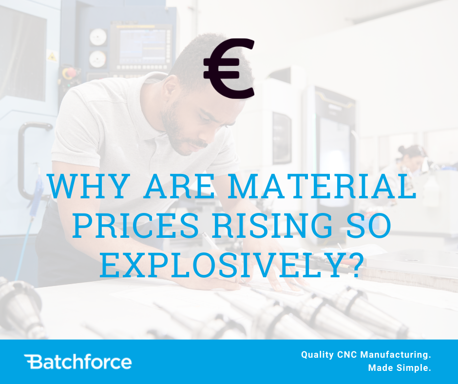 Why are material prices rising so explosively?